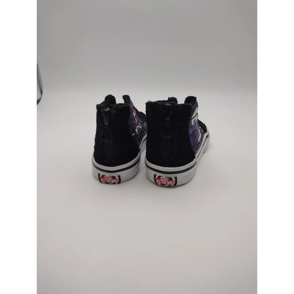 Vans SK8 HI Collab Jack Skellington Nightmare Before Christmas Toddler Shoes 4.5